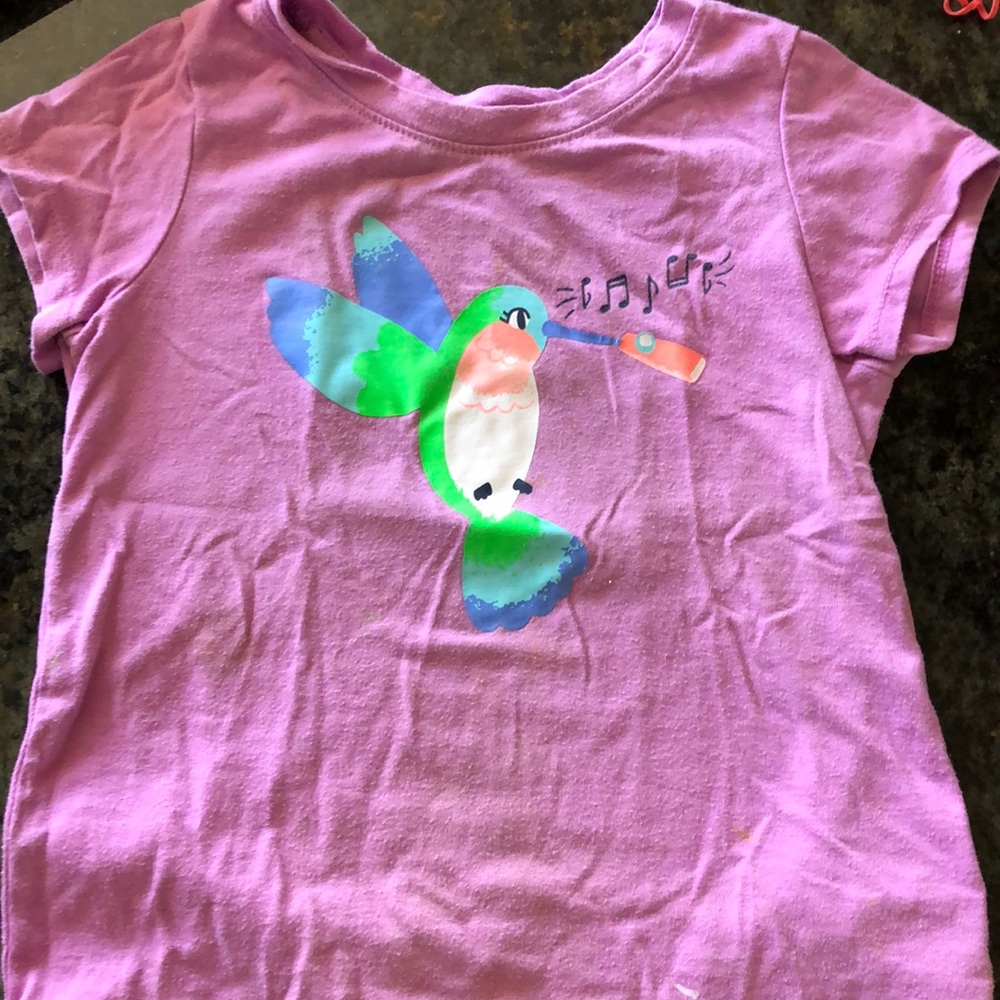 Kids hummingbird tshirt